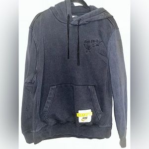Custom Embroidered Nike Hoodie, Medium.